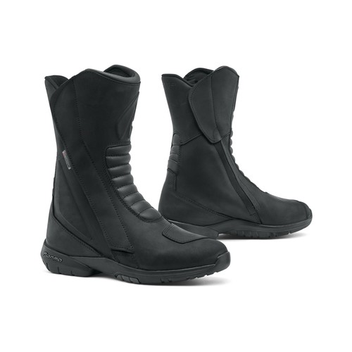 975 - A pair of Forma Frontier Dry Black motorcycle boots RRP £168 size EUR 44