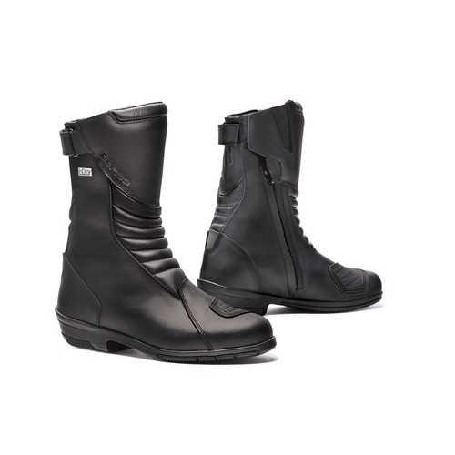 983 - A pair of Forma Rose HDry womens black motorcycle boots RRP £88 size EUR 36