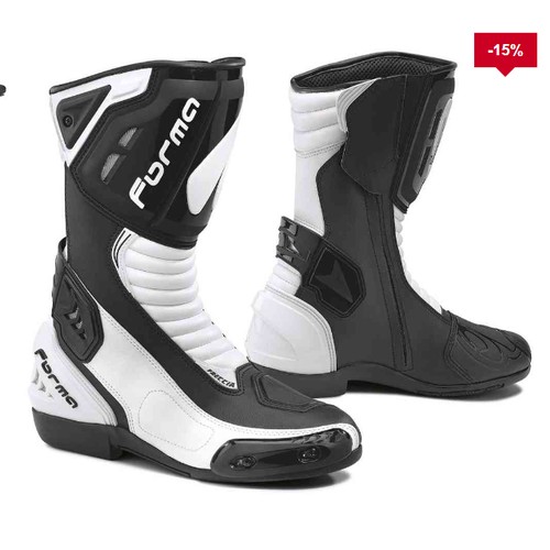 1025 - 3 x various pairs of Forma Freccia motorcycle boots sizes EUR 1 x 41 and 2 x 42 RRP £350+ combined