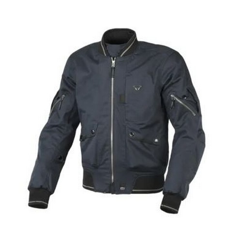 1498 - 1 x Macna Bastic motorcycle jacket size L UK 42 RRP £150 - dark blue