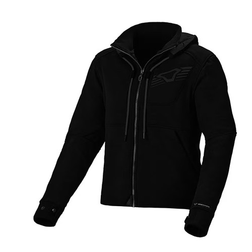 1519 - 1 x Macna District women's motorhoodie size L UK 12 RRP £100 - black