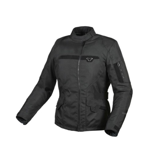 1521 - 1 x Macna Evora womens motorcycle jacket size L UK 12 RRP £120 - Black