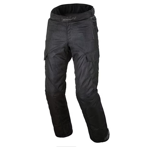 1536 - 1 x pair of Macna Club E mens motorcycle trousers size L UK 42 RRP £100 -  Black. Please note that t... 