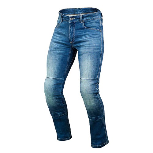 1546 - 1 x pair of Macna Norman motorcycle jeans reinforced with Dupont Kevlar fibre size UK 32 inch waist ... 