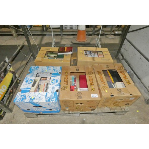 3175 - 1 pallet containing a quantity of various books