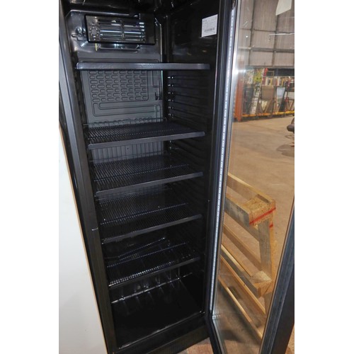 2182 - A tall display fridge by Tefcold type CEV425 - trade. Tested working