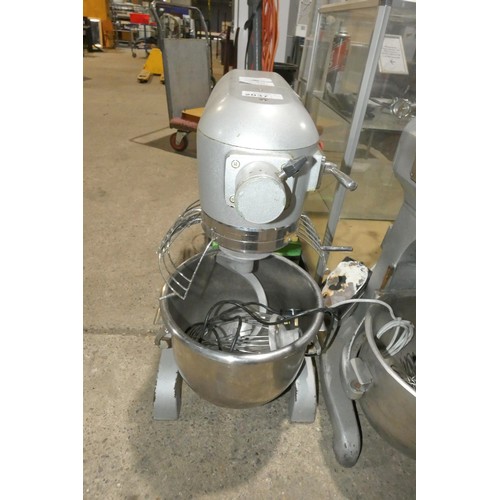 2037 - A commercial food mixer by Pantheon type sm20 with bowl, dough hook and whisk - trade  Tested  Worki... 