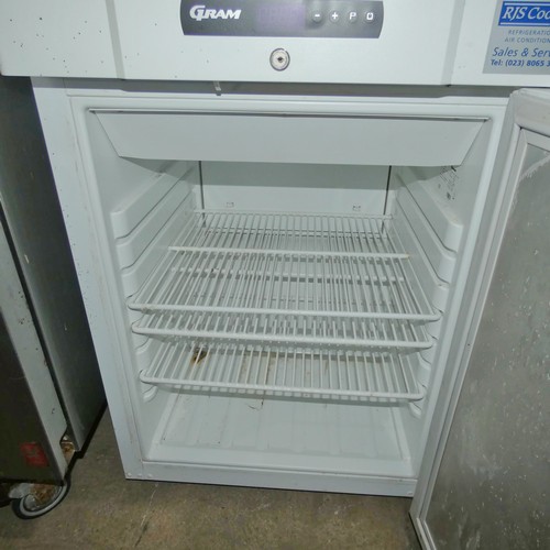 2132 - A commercial under counter freezer by Gram type F-210-LH - trade. Tested working