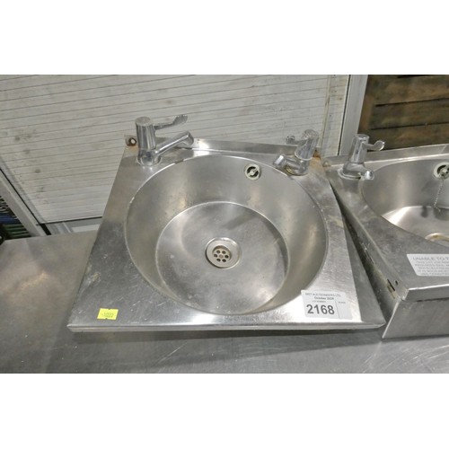 2168 - A stainless steel hand sink