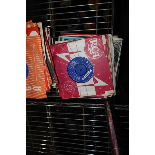 3357 - A quantity of various 7 inch vinyl records. Not practical to list in detail so please view or see ph... 