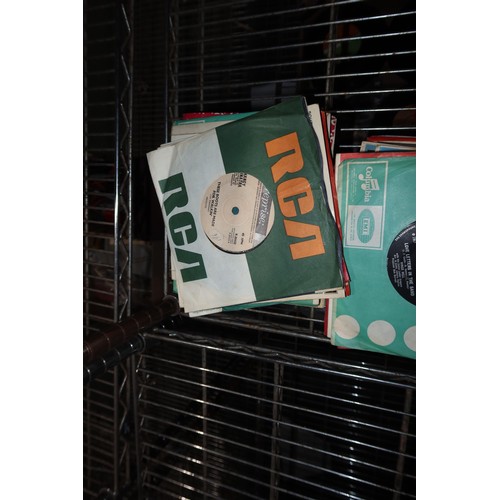 3357 - A quantity of various 7 inch vinyl records. Not practical to list in detail so please view or see ph... 