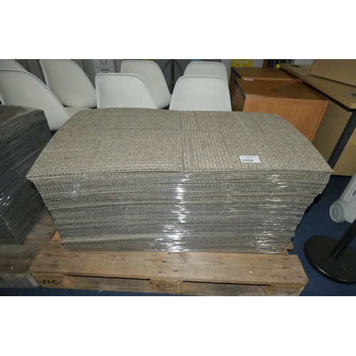 2404 - 1 x pallet containing a quantity of approx 200 x patterned carpet tiles each measuring approx 50 x 5... 