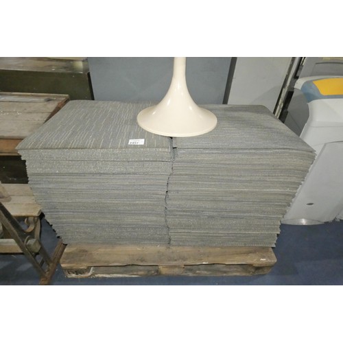 2457 - 1 x pallet containing a quantity of approx 200 x Shaw patterned carpet tiles each measuring approx 6... 