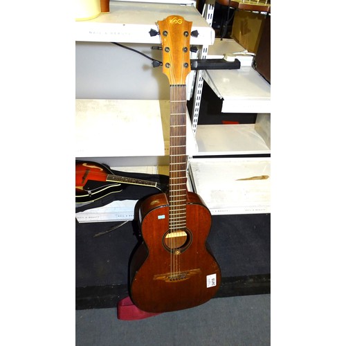 3419 - An electric acoustic guitar by Lagg type Tramontane T90pe