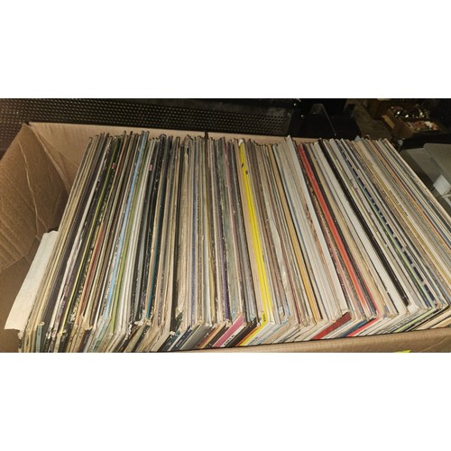 3439 - 2 x boxes containing a quantity of 33rpm records, please view or see pictures for more details