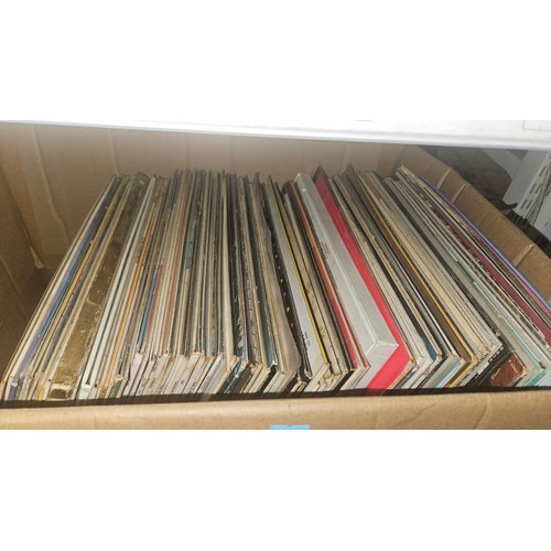 3439 - 2 x boxes containing a quantity of 33rpm records, please view or see pictures for more details