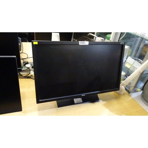 3503 - A 27inch thin bezel 3D HD monitor by BenQ model XL2720-B tested working - trade