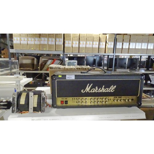 3421 - A vintage Marshall amplifier type JCM-2000 triple super lead TSL100 - trade