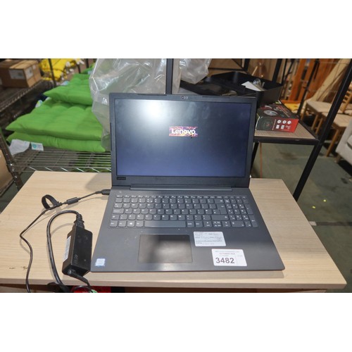 3482 - A Lenovo laptop with an i5 seventh generation 2.5ghz processor, 8gb ram 256gb SSD running Windows 10... 