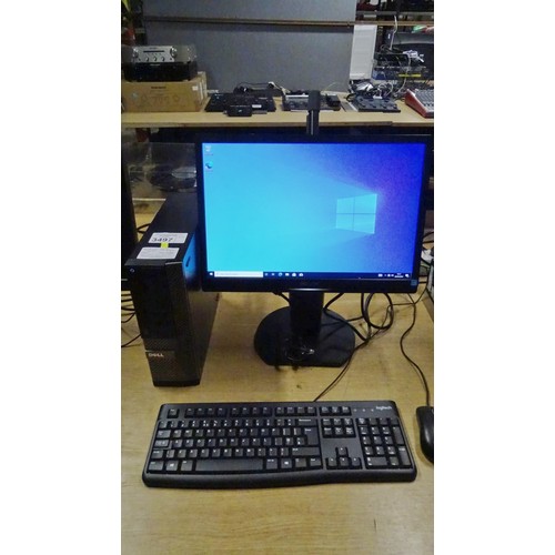 3497 - A Dell small form factor tower pc with an i5 4th generation 3.3ghz processor, 8gb ram, 500gb Hdd, ru... 