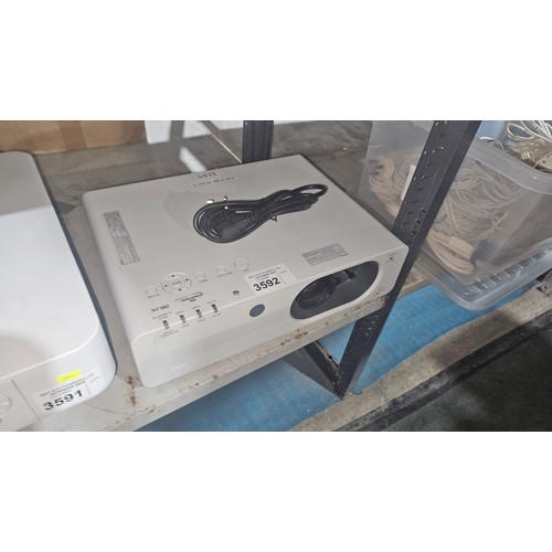 3592 - A commercial AV projector by Panasonic type FW430WXGA - trade