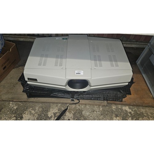 3495 - A commercial/industrial projector by Electrohome type ECP 2000 - trade