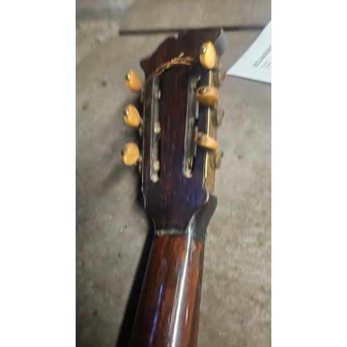 3491 - 2 x vintage acoustic guitars