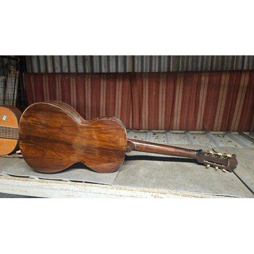 3491 - 2 x vintage acoustic guitars