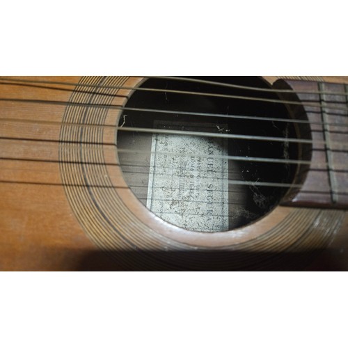 3491 - 2 x vintage acoustic guitars