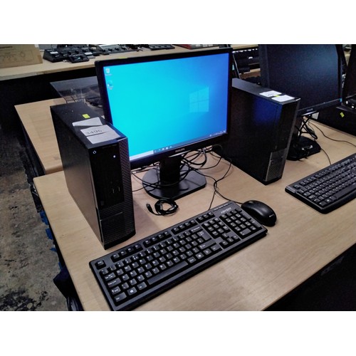 3496 - A Dell small form factor tower pc with an i5 4th generation 3.3ghz processor, 8gb ram, 500gb Hdd, ru... 