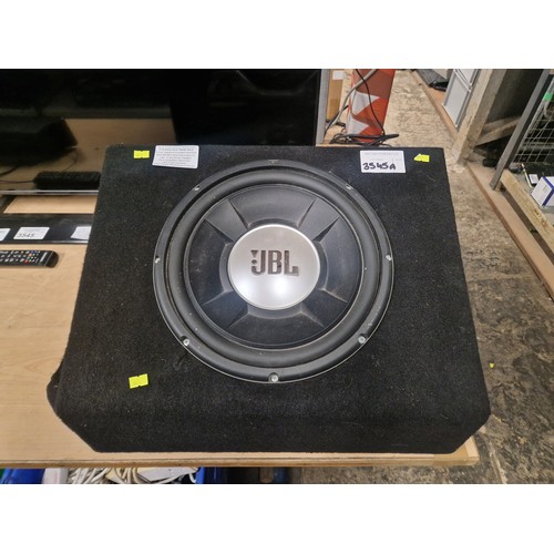 3545A - A car Subwoofer by JBL with a GTO-3501 amplifier  - trade