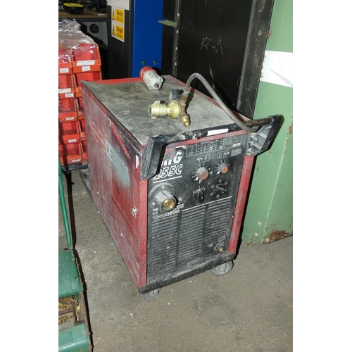 5053 - 1 x Cebora MIG 255C welder 3ph - Please note that the power cable has been cut off very short