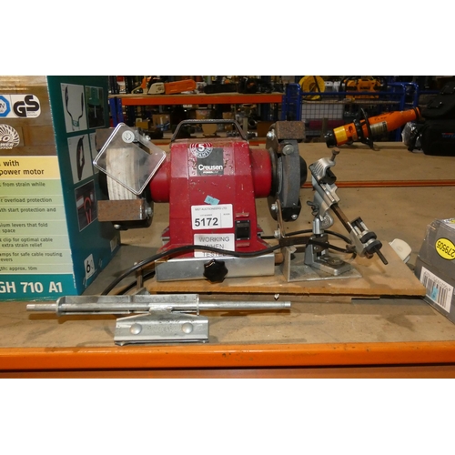 5172 - 1 x Creusen Powerline bench grinder / tool sharpener 240v