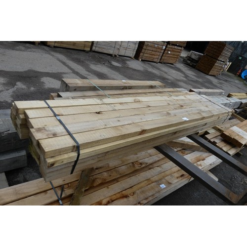 6146 - 29 x lengths of timber comprising of 9cm x 4cm, lengths vary up to approx 240cm long - Top stack