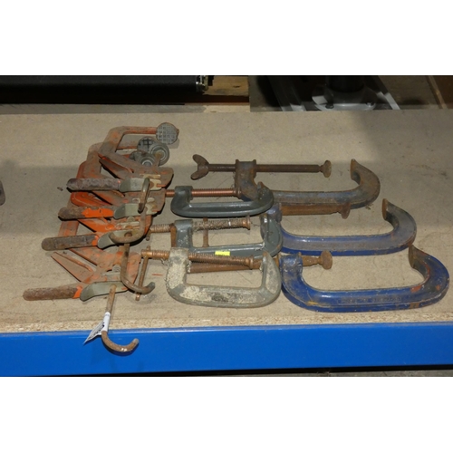 5365 - A quantity of various clamps