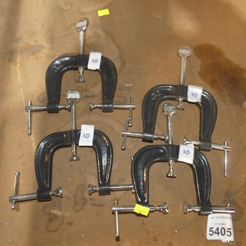 5405 - 4 x corner angle 3 point G clamps