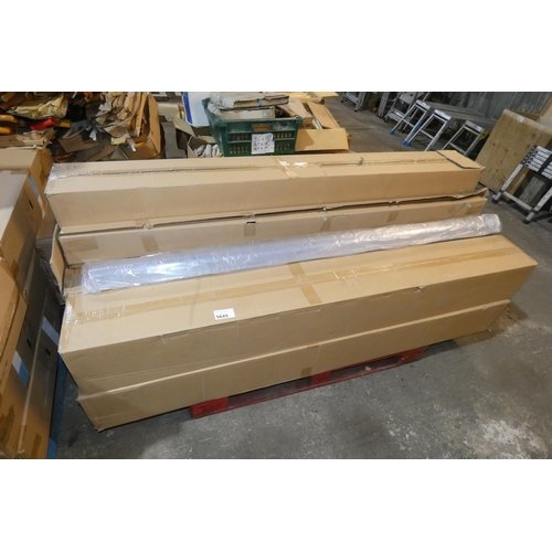 5649 - 1 pallet containing 54 x Power Beam WFT70T fluorescent lights with Tridonic ballasts - 183cm / 6ft