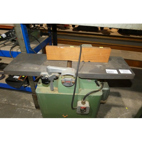 5377 - 1 x Inca surface planer 240v max width approx 8 inch