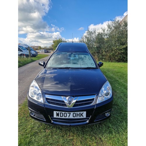 3 - Vauxhall Signum EXCL 16V A Hearse, Black, reg: WD07 OHK, 1st Registered 27/04/2007, Automatic transm... 