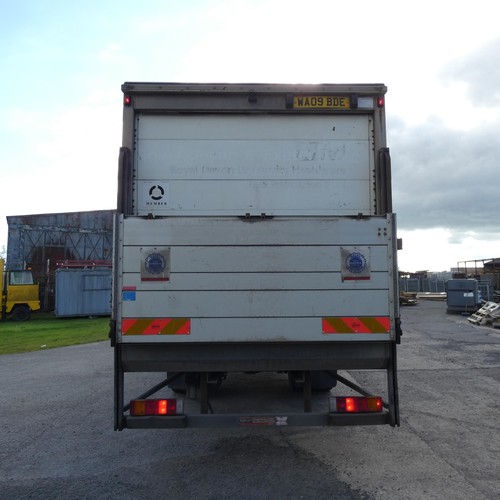 4 - Iveco Eurocargo ML180E25 MY 2008 18ton Box Lorry Euro 5, White, Reg: WA09 BDE, 30/09/2009, Diesel 58... 