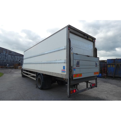 4 - Iveco Eurocargo ML180E25 MY 2008 18ton Box Lorry Euro 5, White, Reg: WA09 BDE, 30/09/2009, Diesel 58... 