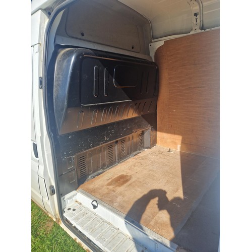 5 - Ford Transit 100 T350 RWD 100PS Euro 5 TDCi LWB High Roof Panel van, White & sign written, Reg : KS6... 