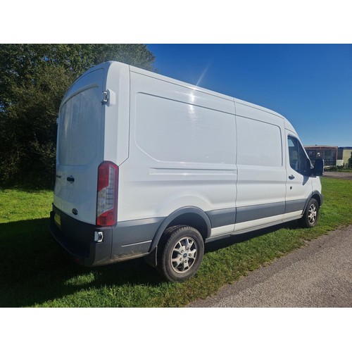 6 - Ford Transit 350 L3 RWD 2.0 TDCi 130PS H2 Panel van LWB, Semi High Roof, White, Reg : BK69 YVO, 18/0... 