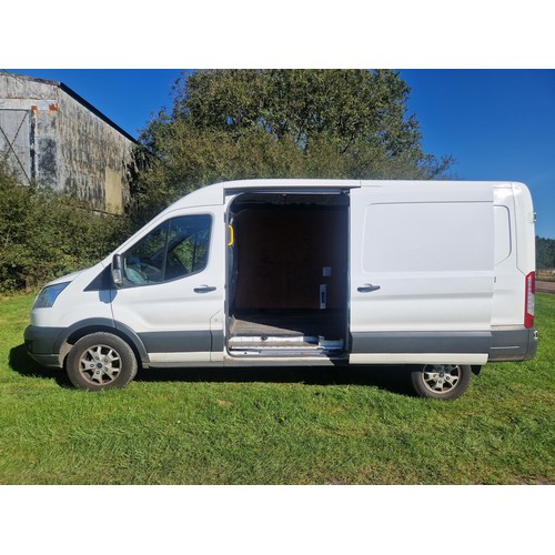 6 - Ford Transit 350 L3 RWD 2.0 TDCi 130PS H2 Panel van LWB, Semi High Roof, White, Reg : BK69 YVO, 18/0... 