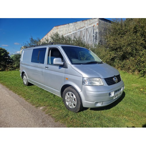 7 - VW T-Sporter T30 174 TDi LWB Panel Van, Silver,  Reg WP06 UVA, 01/07/2006, 6 speed manual diesel, 24... 