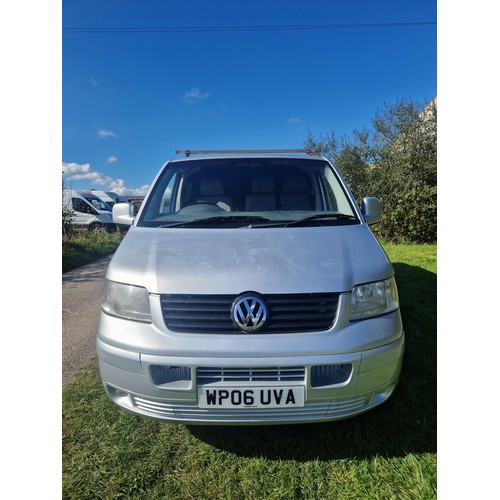 7 - VW T-Sporter T30 174 TDi LWB Panel Van, Silver,  Reg WP06 UVA, 01/07/2006, 6 speed manual diesel, 24... 