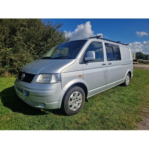 7 - VW T-Sporter T30 174 TDi LWB Panel Van, Silver,  Reg WP06 UVA, 01/07/2006, 6 speed manual diesel, 24... 