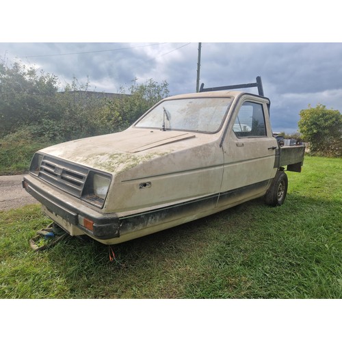 9 - Reliant Rialto GLS Saloon, converted to Pickup, Beige, Passenger Tricycle or Three wheeler, reg E407... 