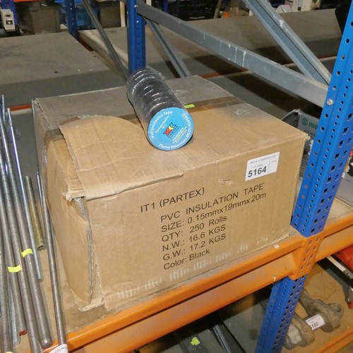 5164 - 1 box containing 250 rolls of insulation tape