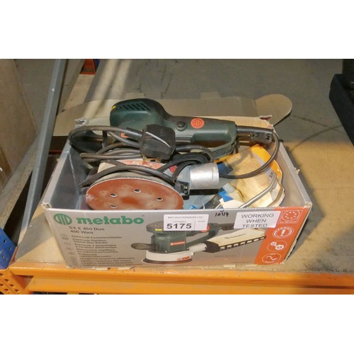 5175 - 1 x Metabo orbital sander 240v